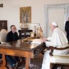 Il Papa ha incontrato padre Pierluigi Maccalli