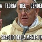 Quello che Papa Francesco pensa dell’ideologia del gender. “Un grande nemico del matrimonio”. “I bambini hanno il diritto di crescere in una famiglia, con un papà e una mamma”