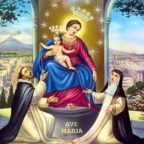 Madre di misericordia, vita, dolcezza, speranza, clemente, pia, dolce Vergine di Pompei aiutaci!