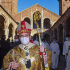 Mons. Delpini consegna al patrono ambrosiano le speranze dei milanesi