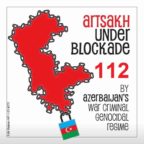 Centododicesimo giorno del #ArtsakhBlockade. L’Artsakh vuole vivere libero e in pace. L’esercito dell’Azerbajgian sta preparando la sconfitta finale dell’Artsakh