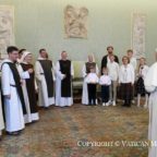 Papa Francesco alla Comunità delle Beatitudini: la Pentecoste è il cuore della vita spirituale