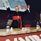 Al Meeting di Rimini tra don Luigi Giussani e papa Benedetto XVI