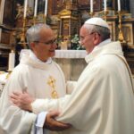 Cardinale Prevost e Papa Francesco